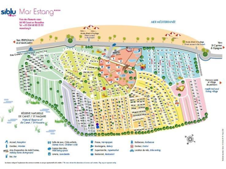 Coco - Camping Le Mar Estang Кане Экстерьер фото